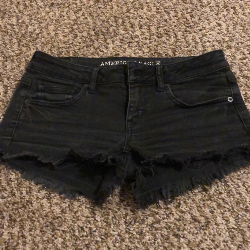 American Eagle Super Low Shortie Shorts Size 4